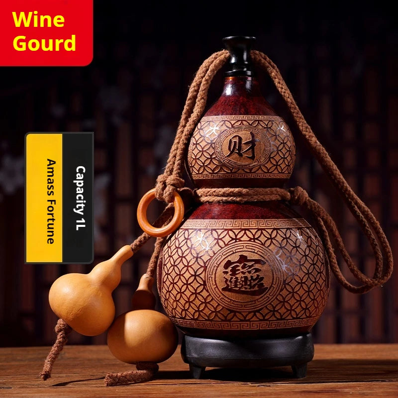 Natural outdoor wine Gourd