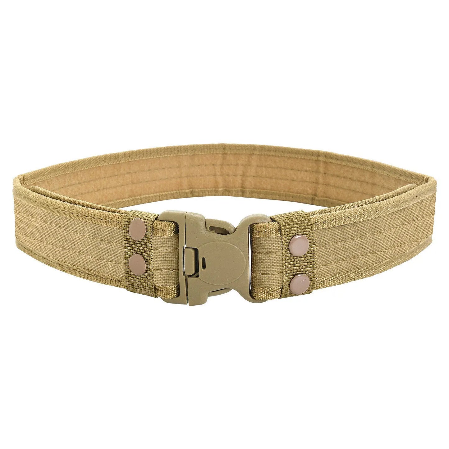 Men'S Belt Outdoor Camouflage Tactical Belt Oxford Cloth Belt Mountaineering Belt Nylon Wide Waist Belt Work Belt Neutral Belts