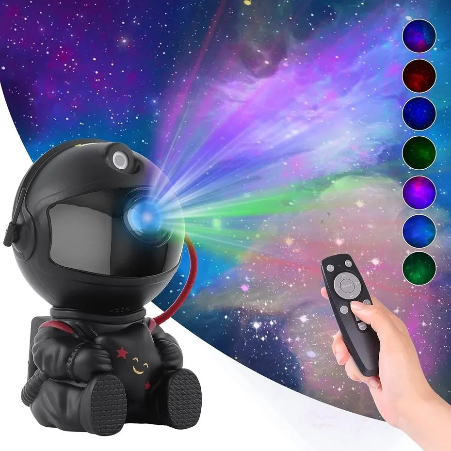 Galaxy Star Astronaut Projector Light Starry Sky Porjectors Lamp Decoration Bedroom Room Nebula LED Night Light Children Gifts