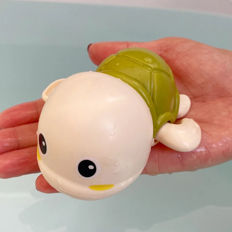 Baby Bath Toys Bathing Cute Swimming Turtle Whale Pool Beach Classic Chain Clockwork Water Toy For Kids Water Playing Toys