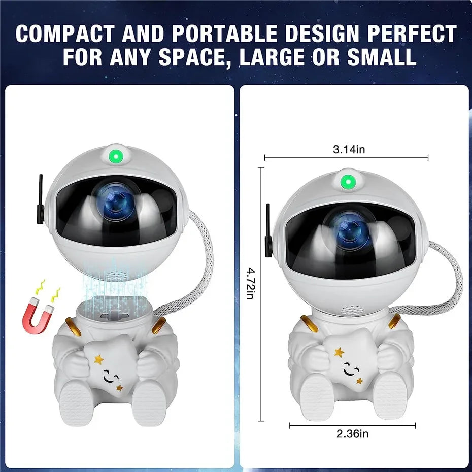 Galaxy Star Astronaut Projector Light Starry Sky Porjectors Lamp Decoration Bedroom Room Nebula LED Night Light Children Gifts