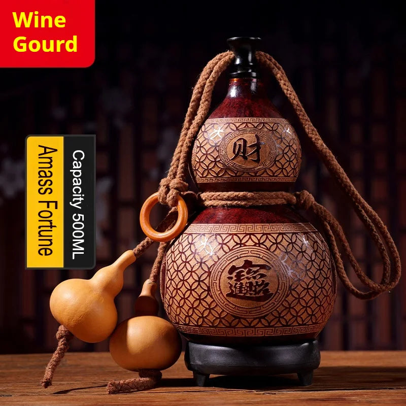Natural outdoor wine Gourd