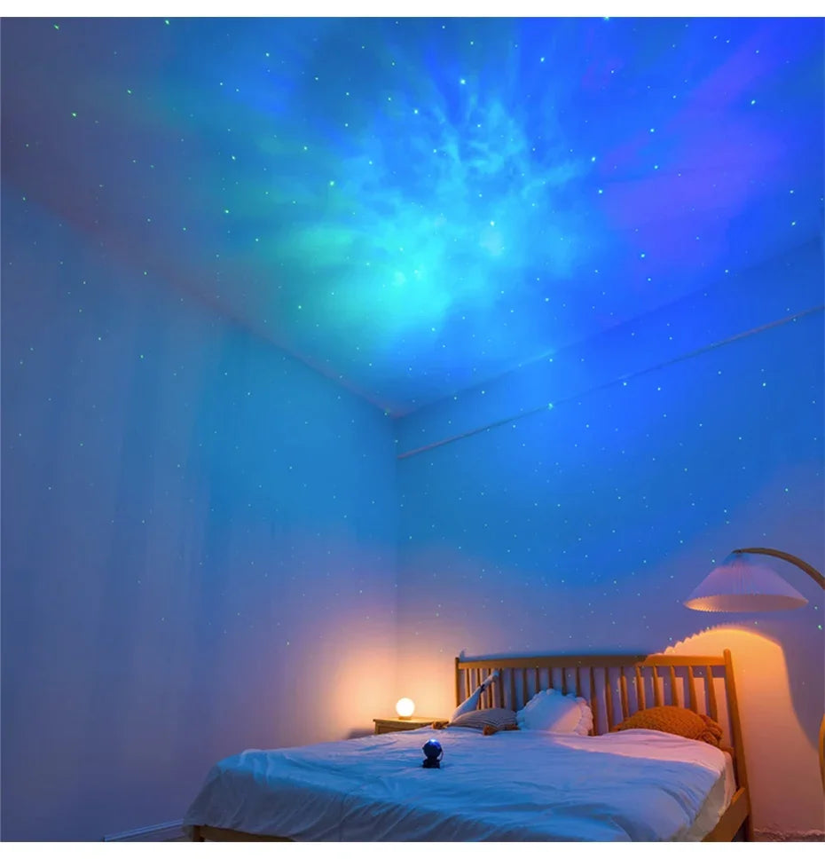 Galaxy Star Astronaut Projector Light Starry Sky Porjectors Lamp Decoration Bedroom Room Nebula LED Night Light Children Gifts