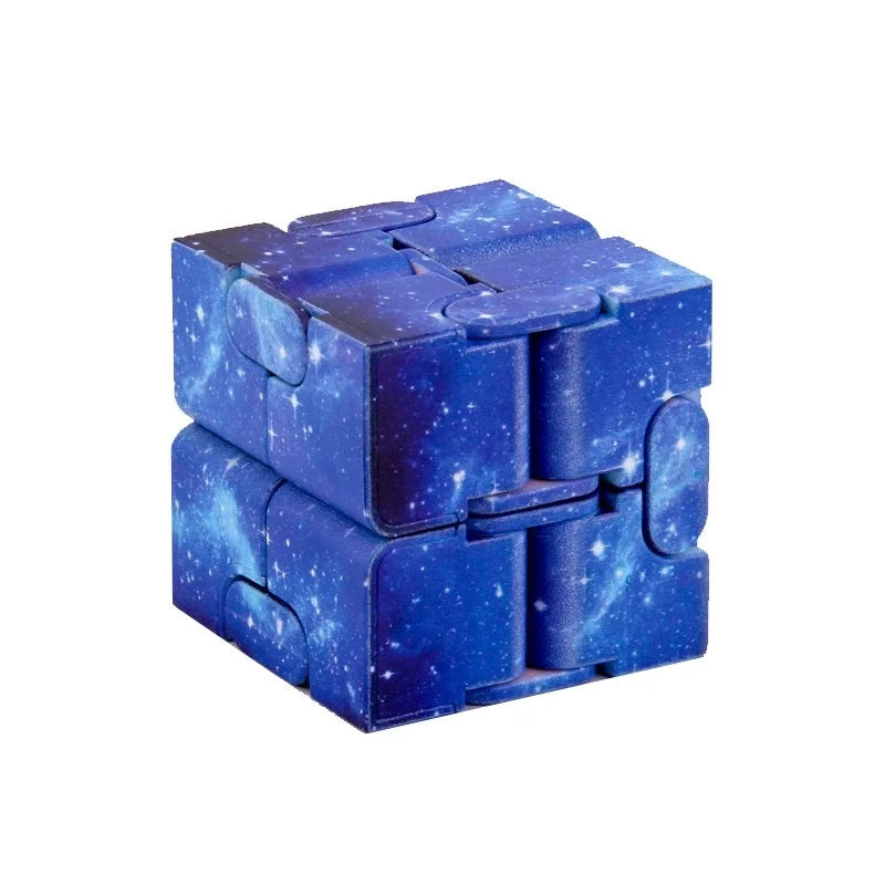 Infinity Cube Flip Adhd Toys Anxiety Toy Fingertips for Game Puzzle Antistress Magic Finger Fidget Autism Hand Gifts Children