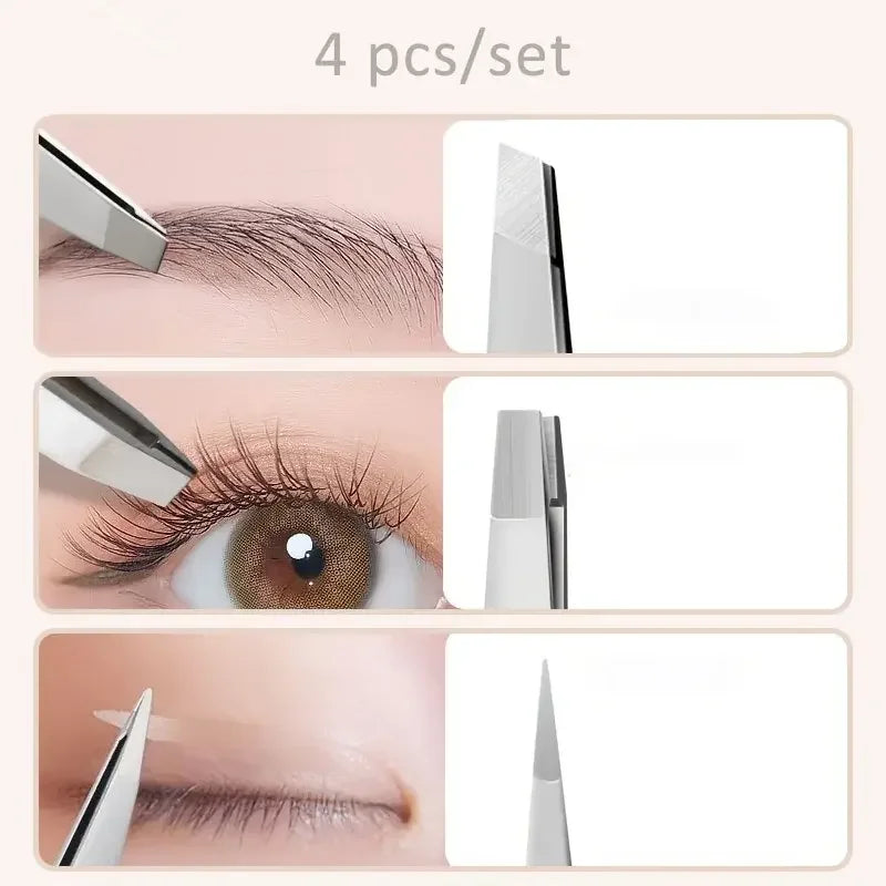 Stainless steel Eyebrow Tweezers