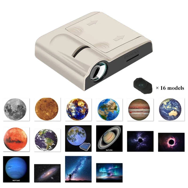 Fantasy Moon Wall Projection Lamp Galaxy Light Background Projector Night Light Photo Prop Lights Party Decoration Bedroom Decor