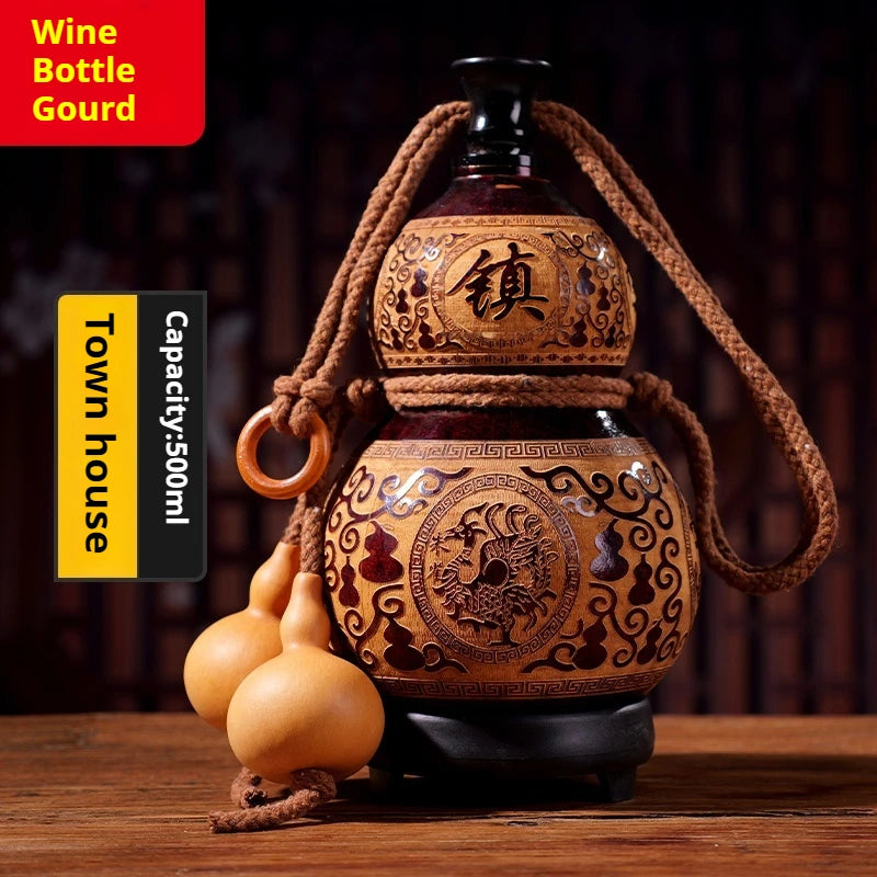 Natural outdoor wine Gourd