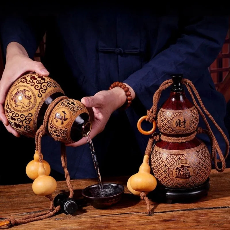 Natural outdoor wine Gourd