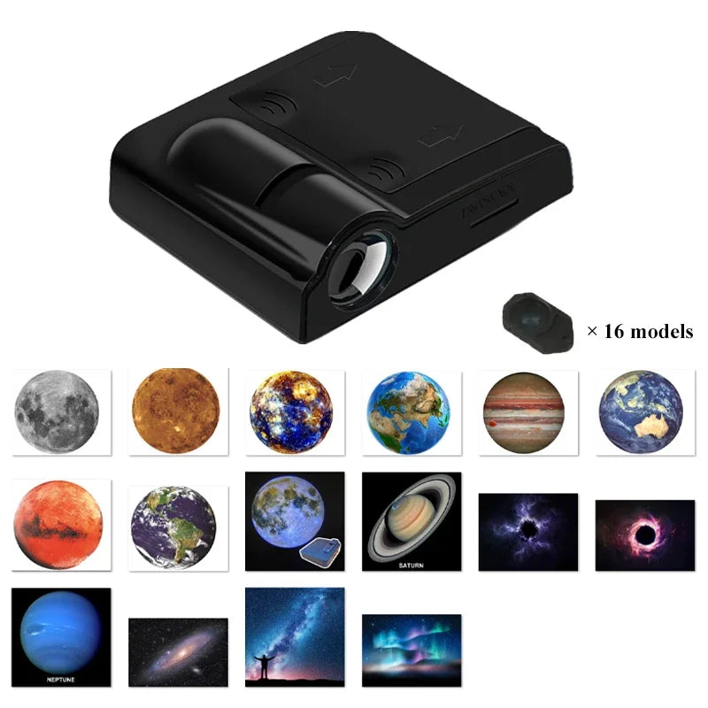 Fantasy Moon Wall Projection Lamp Galaxy Light Background Projector Night Light Photo Prop Lights Party Decoration Bedroom Decor