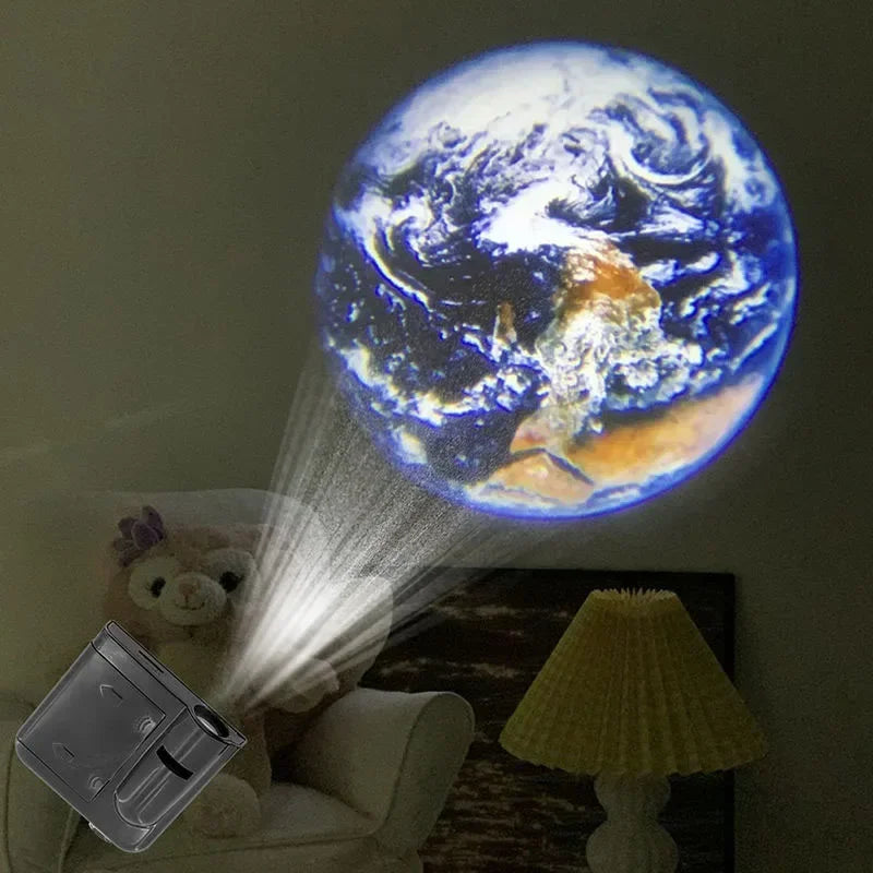 Fantasy Moon Wall Projection Lamp Galaxy Light Background Projector Night Light Photo Prop Lights Party Decoration Bedroom Decor