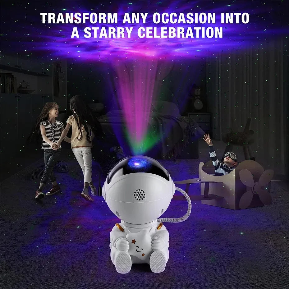 Galaxy Star Astronaut Projector Light Starry Sky Porjectors Lamp Decoration Bedroom Room Nebula LED Night Light Children Gifts