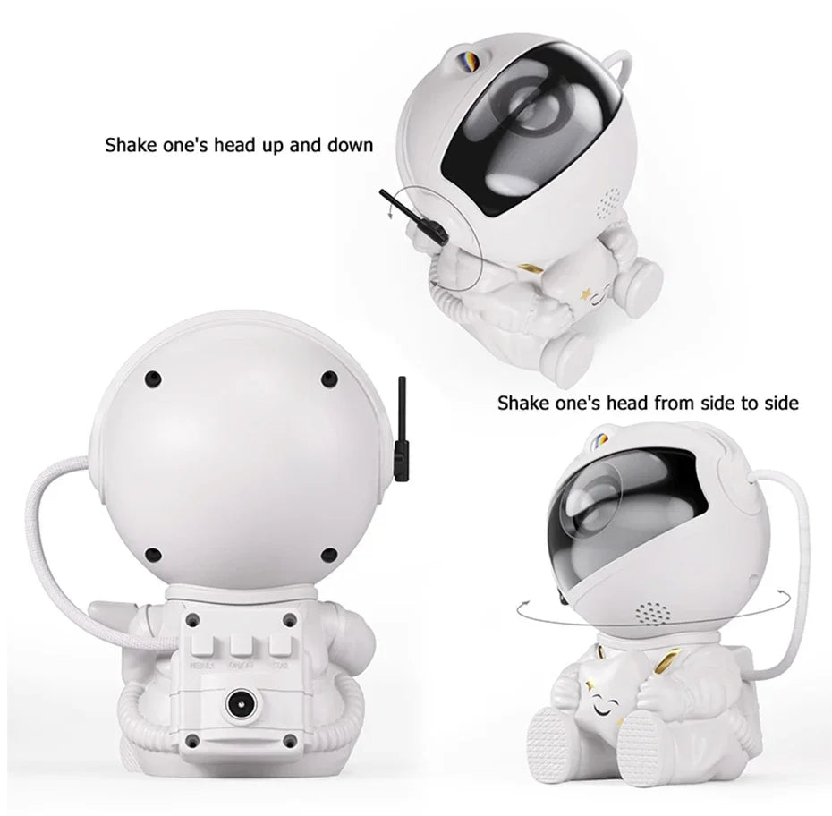 Galaxy Star Astronaut Projector Light Starry Sky Porjectors Lamp Decoration Bedroom Room Nebula LED Night Light Children Gifts