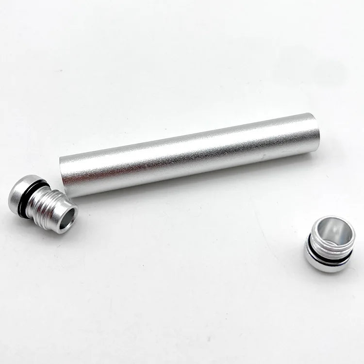 110MM Aluminum Cigar Airtight Container Pre-roll Travel Storage Tube Cone Holder Smell Odor Proof Waterproof Smoking Accessories