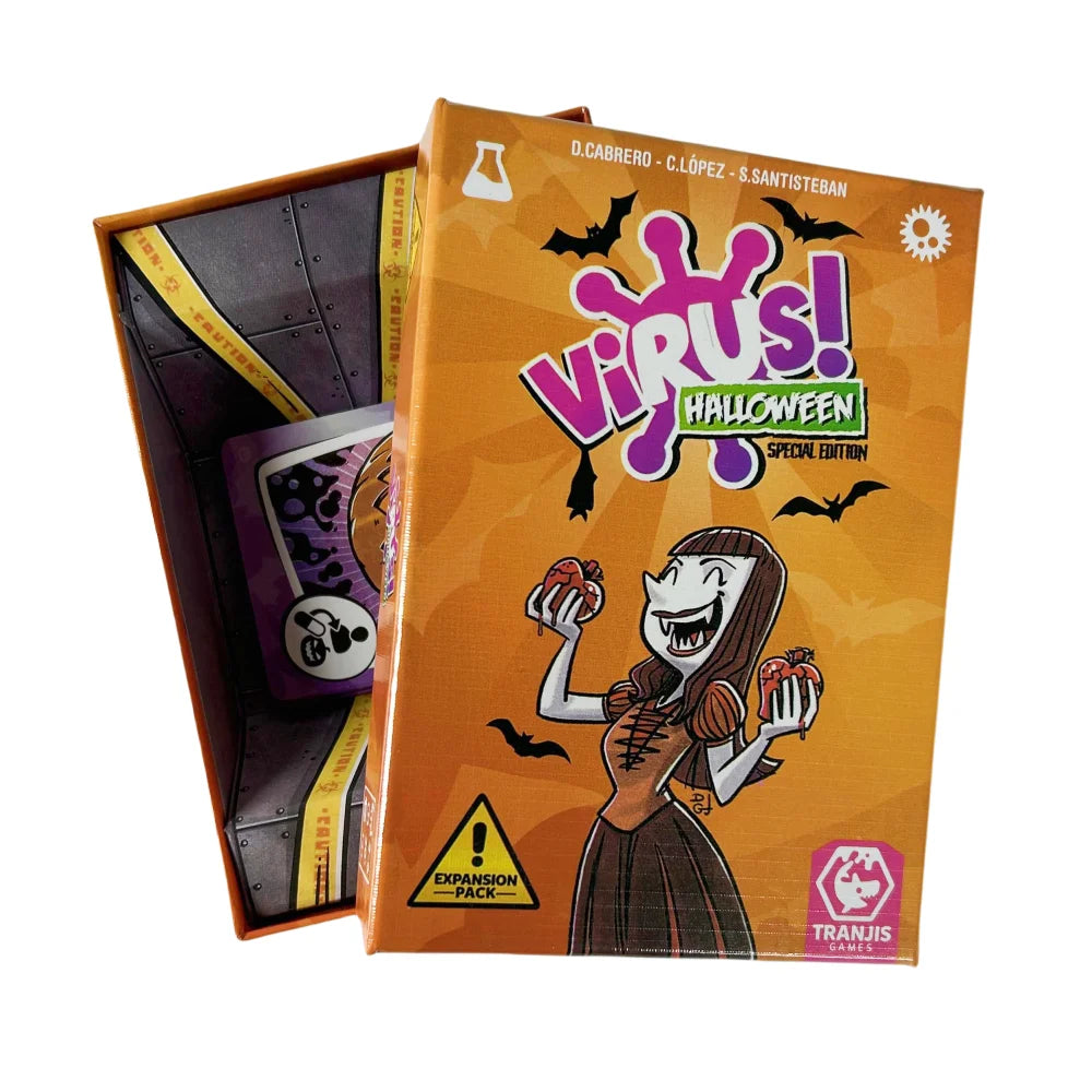 Virus 1 2 3 Board Game The Contagiously Fun Card Game Spanish English Version Party Game for Fun Family Game