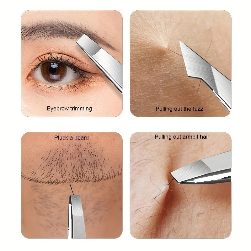 Stainless steel Eyebrow Tweezers