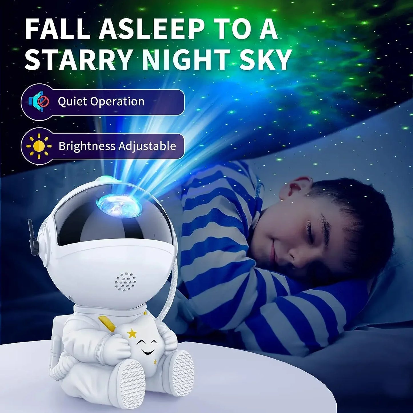 Galaxy Star Astronaut Projector Light Starry Sky Porjectors Lamp Decoration Bedroom Room Nebula LED Night Light Children Gifts