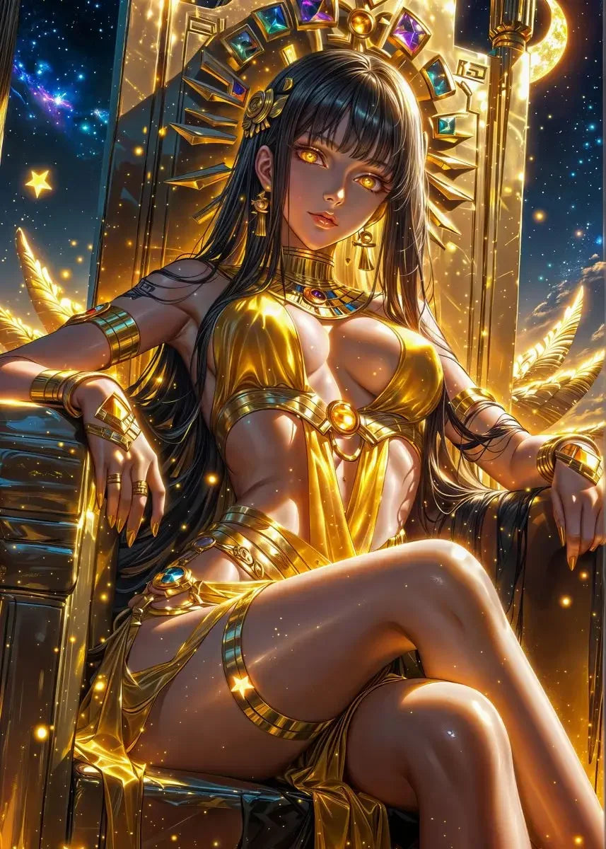 Fantasy Art Sexy Cartoon Animal Roleplay Anime Girl Dark Demon Witch Abstract Poster Canvas Painting Wall Art Picture Home De