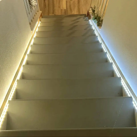 Motion-Sensor LED Strip Light, Battery-Powered Under-Cabinet Light Strip for Bedroom, Kitchen, Basement, Trunk or Counter (Batteries Not Included)
