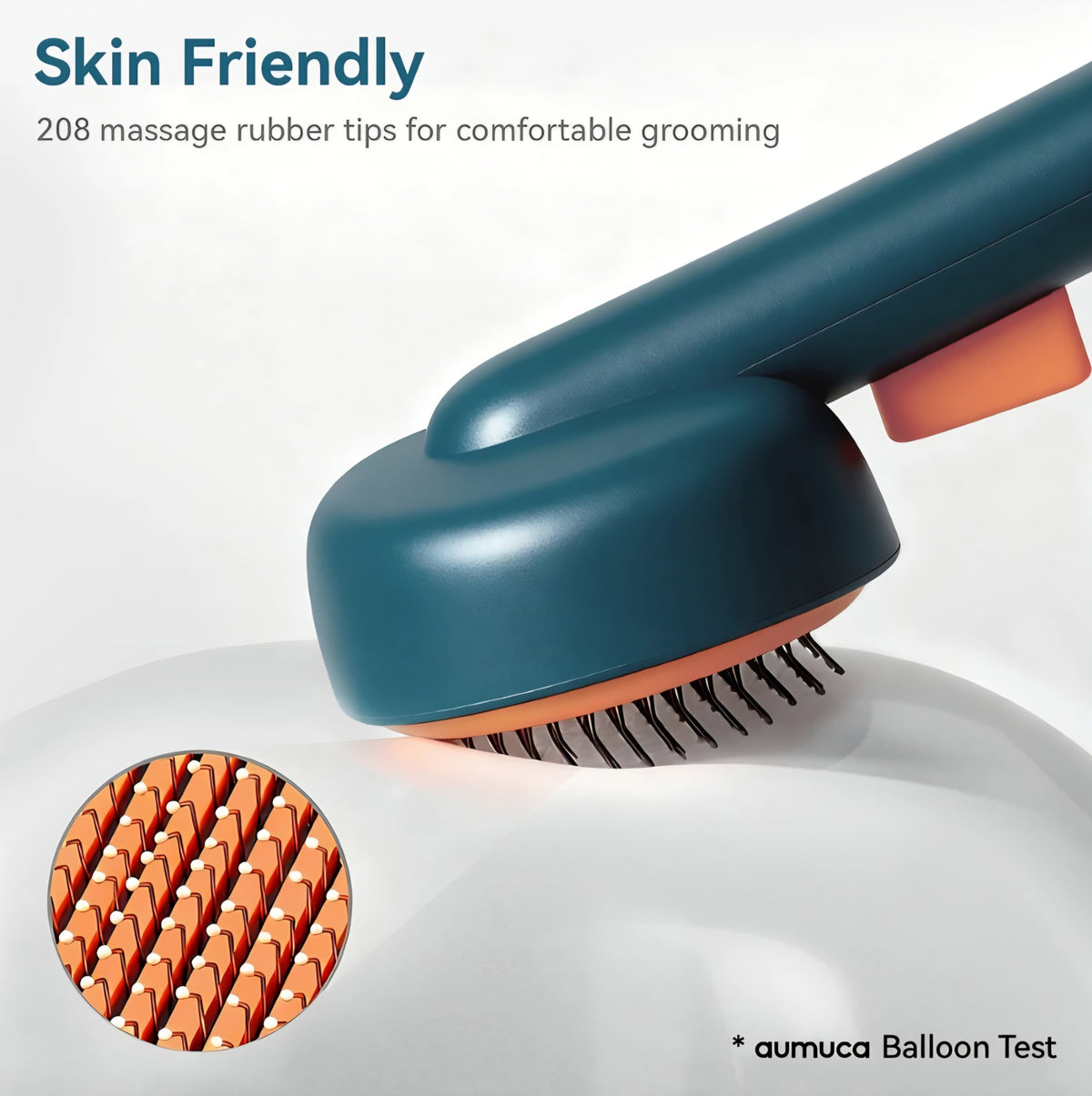 Universal pet grooming brush