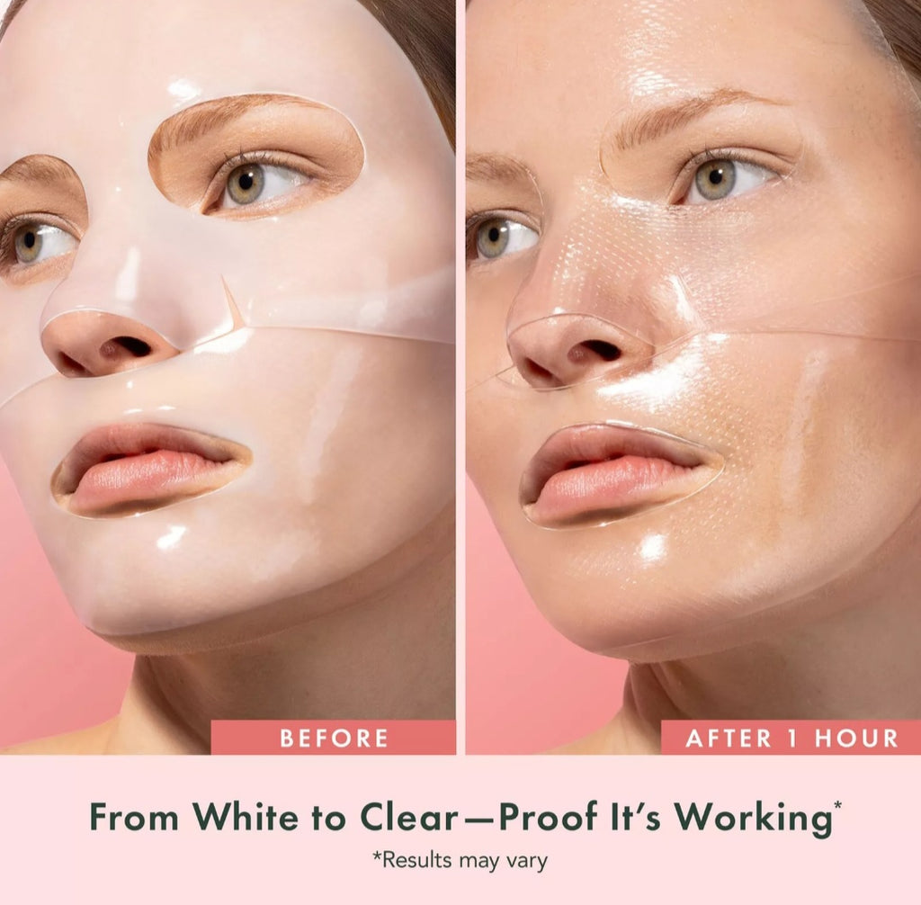 Rael Collagen + PDRN Hydrogel Mask – Salmon PDRN, Hyaluronic Acid & Peptides | Firming & Hydrating
