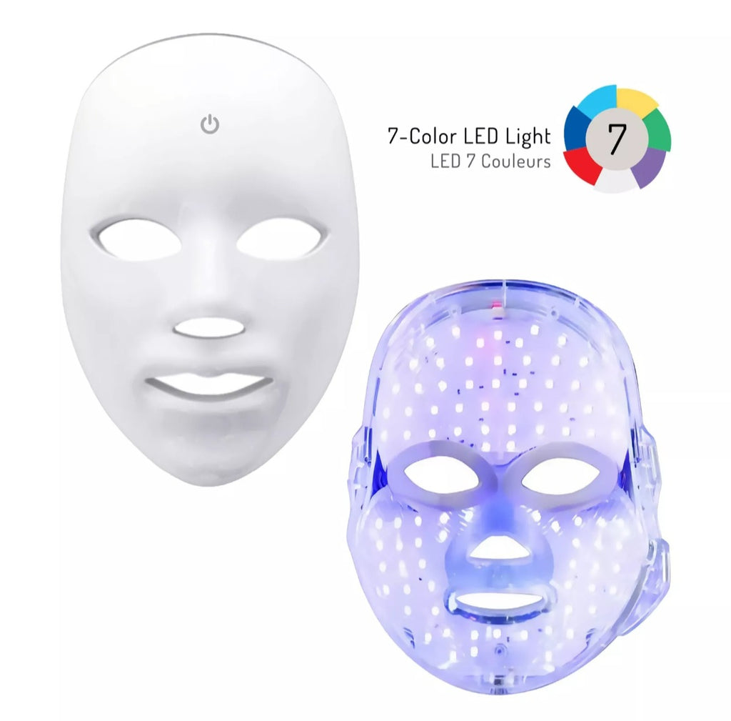 Pursonic LED Light Therapy Face Mask – 7 Colour Skin Care Mask for Anti-Aging, Acne & Glow