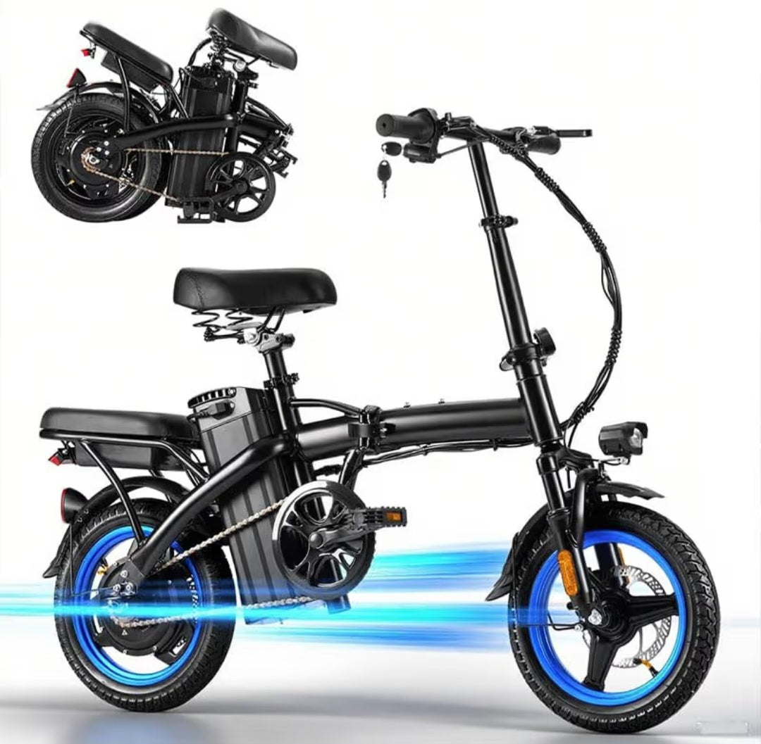 Folding Electric Bike with Removable Battery (E-Bike)
