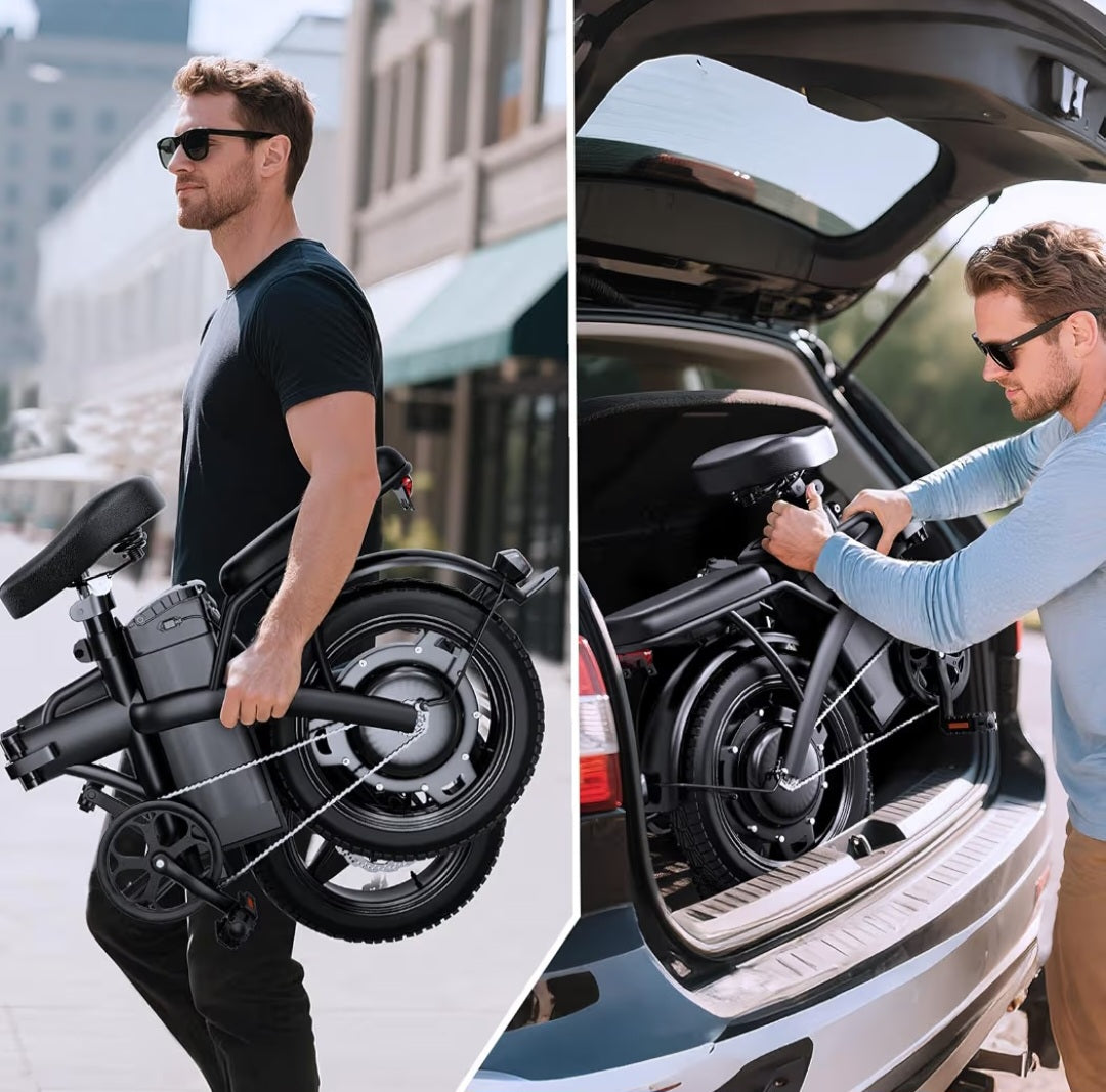 Folding Electric Bike with Removable Battery (E-Bike)